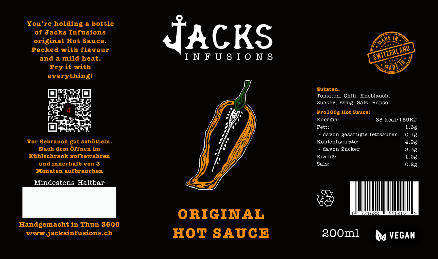 Jacks Original Hotsauce